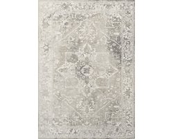 Louis De Poortere vloerkleed Suede - grijs - 140x200cm