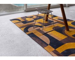 Louis De Poortere vloerkleed Yellow Meyer - geel - 80x150cm