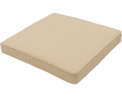 Lounge luxe ca.60x60cm Beige canvas eco+