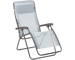 Lounge Stoel - Relax Fauteuil - Buiten Ontspannen - Zero Gravity Positie - 87 x 67 x 115 cm - Blauw