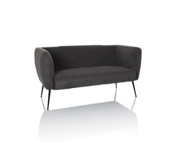 Loungebank HAYRIVER stof grijs hjh LIVING