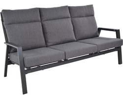 Loungebank Ohio 3-pers - grijs