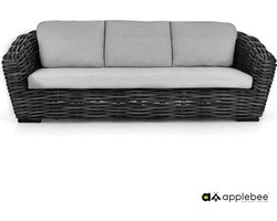 Loungebank Palm Bay 236 Black Wash Antraciet Grijs Bank Buiten Applebee