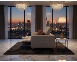 Loungeset 2-zitsbank met elektrische relaxfunctie – Industrohome Malibu Elegance Relax Sofa – Loveseat met verstelbare hoofdsteunen – GEMMA stof licht oudroze – Moderne designbank met metalen poten – 178 cm