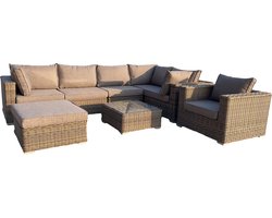 Loungeset Calvi - 4-delig - wicker