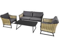 Loungeset Solamente - Tuinset - Zomer - Tuinartikelen - Zithoek