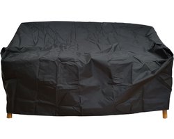 Loungesethoes - 2-zitsbank - Zwart - 160X87X69cm