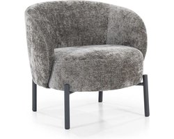 Loungestoel - Luxe Fauteuil - Lounge Stoel - Relaxstoel - Bruin - 76 cm breed