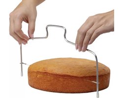 LOUZIR Professionele taartsnijder - RVS - Taart zaag - Cake snijder