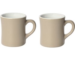 Loveramics - Starsky Mok - Set van 2 - 250ml - Taupe