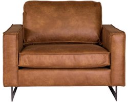 Loveseat - Riverdance - leer Colorado cognac