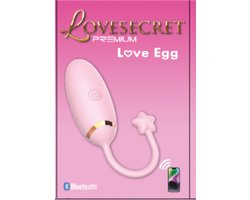 Lovesecret Premium – LS02 Love Egg – App Controlled Couples Vibrator – 9 Vibraties – Roze – Luxe Cadeauverpakking