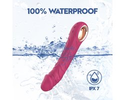 Lovesecret Premium – LS08 – G-Spot Realistische Vibrator – 10 Vibraties – Roze