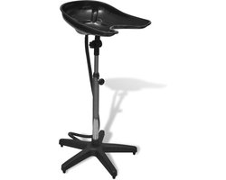 Lowander haarwasbak 74-112 cm - Mobiele wasbak kapper - Salon wastafel