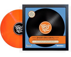 LP Album Frame - Platenhoes Lijst - Muziek Collectie Tonen - Recycled Plastic Frame - 12.5 x 12.5 inch - Oranje