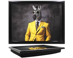 L&P- Laptray - Schoottafel - Schootkussen - Laptoptafel - Dienblad met kussen - Ezel in Stijl - 44x33x6 cm