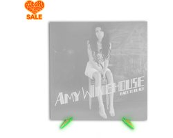 LP Platenstandaard - Crisp Audio - Plexiglas Acryl - Fluor Neon Groen Geel - Platenhouder - Boekenhouder - Boekenstandaard Doorzichtig - Transparant