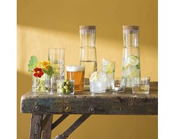 L.S.A. Gio Glazen Klein - 390 ml - Set van 4 Stuks