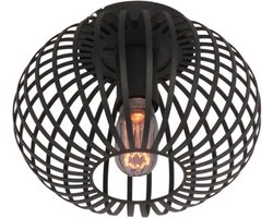 LT Luce Aglio Plafonnière - E27 - Mat Zwart - Ø 25 cm