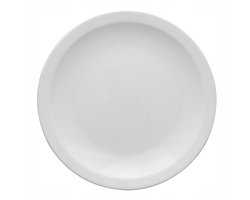 Lubiana Scandia Plat Tafel Porselein 24 cm Wit