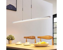 Lucande - Hanglampen- met dimmer - 1licht - Aluminium, metaal - H: 2 cm - aluminium - Inclusief lichtbron