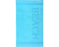 Lucca Beach Strandlaken - 100x200 - Aqua