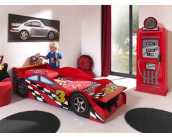 LUCEVI - Peuter Race Carbed - 175x78x48cm - Rood