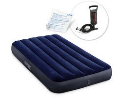 Luchtbed 191x99x25 cm met handpomp INTEX 64757