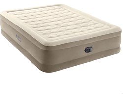 Luchtbed met Ingebouwde Pomp - 2-Persoons - 203 x 152 x 46 cm - Ultra Plush