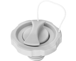 Luchtklepdop Kunststof - Ventieldop voor Lay-Z-Spa - Vervangende Klepdop - Waterbestendig - Eenvoudige Installatie - Externe Afmetingen 57x34mm