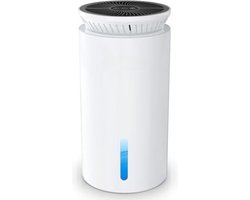 Luchtontvochtiger Slaapkamer - Luchtontvochtiger Badkamer - (500 m²) 60 oz Ultrastille Draagbare Luchtontvochtiger, Kleine Luchtontvochtiger met Automatische uitschakeling, 7 Kleurenlampen, 2 Snelheidsmodi voor kelders