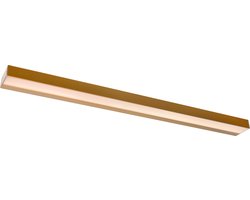 Lucide ALEXA - Wandlamp Badkamer - LED - 1x13W 2700K - IP44 - Mat Goud / Messing