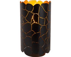 Lucide ALMELO - Tafellamp - Ø 15 cm - 1xE27 - Zwart