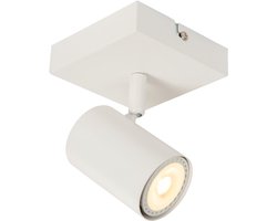 Lucide AMIGO - Plafondspot (Plafondlamp) - 1xGU10 - Wit