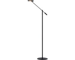 Lucide ANSELMO - Leeslamp - Ø 25 cm - LED Dimbaar - 1x9W 3000K - Zwart
