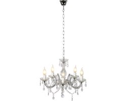 Lucide ARABESQUE - Kroonluchter - Ø 45 cm - 5xE14 - Transparant