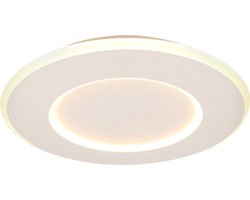 Lucide AXELLE - Plafonnière (Plafondlamp) - Ø 39,6 cm - LED 3 StepDim - 1x24W 2700K - Wit