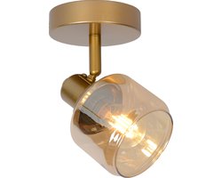 Lucide BJORN - Plafondspot (Plafondlamp) - 1xE14 - Mat Goud / Messing