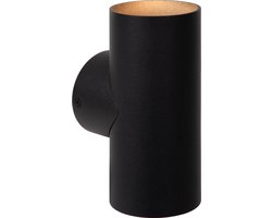 Lucide BONDI - Wandspot / Wandlamp - 2xGU10 - Zwart