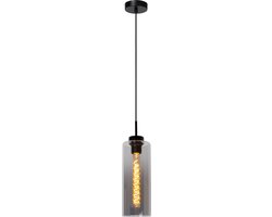 Lucide BRUNO - Hanglamp - 1xE27 - Fumé