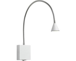 Lucide BUDDY - Bedlamp / Wandlamp - LED - 1x4W 4000K - Wit