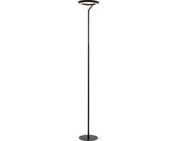 Lucide CELESTE - Vloerlamp - Ø 28 cm - LED Dimbaar - 1x21W 2700K - Zwart