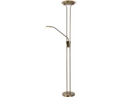 Lucide CHAMPION-LED - Leeslamp - LED Dimbaar - 3000K - Brons