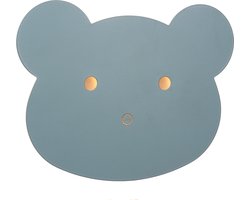 Lucide CHARLIE - Wandlamp Kinderkamer - LED Dimbaar - 1x7W 2700K - Blauw