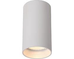 Lucide DELTO - Plafondspot (Plafondlamp) - Ø 5,5 cm - LED Dim to warm - GU10 - 1x5W 2200K/3000K - Wit