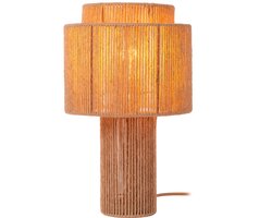 Lucide DENICE - Tafellamp - Ø 25 cm - 0xE27 - Taupe