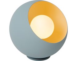 Lucide DOREDOS - Tafellamp - Ø 20 cm - 1xE27 - Pastel blauw