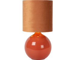 Lucide ESTERAD - Tafellamp - Ø 24 cm - 1xE14 - Oranje