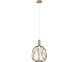Lucide ESTEREL - Hanglamp - Ø 25 cm - 1xGU10 (MR11) - Taupe | Essential