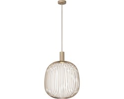 Lucide ESTEREL - Hanglamp - Ø 40 cm - 1xGU10 - Taupe | Essential